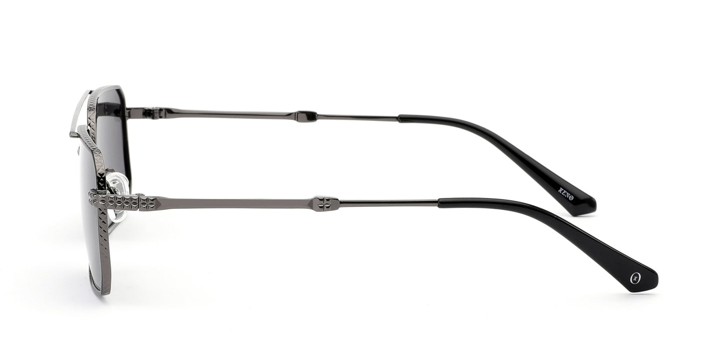 Xeno Titan Edge in Silver Sunglasses