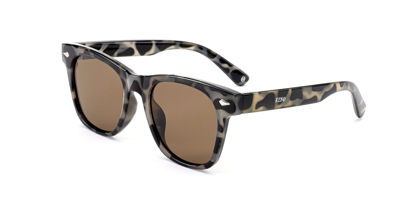 Xeno Vue in Tiger Tort Sunglasses