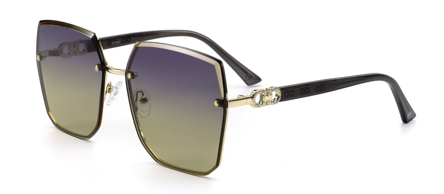 XENO Opal Frame in Olive Fade Sunglasses