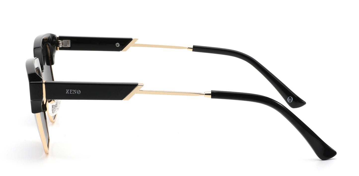 XENO Blockform in Gloss Black Sunglasses