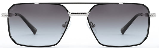 Xeno Titan Edge in Silver Sunglasses