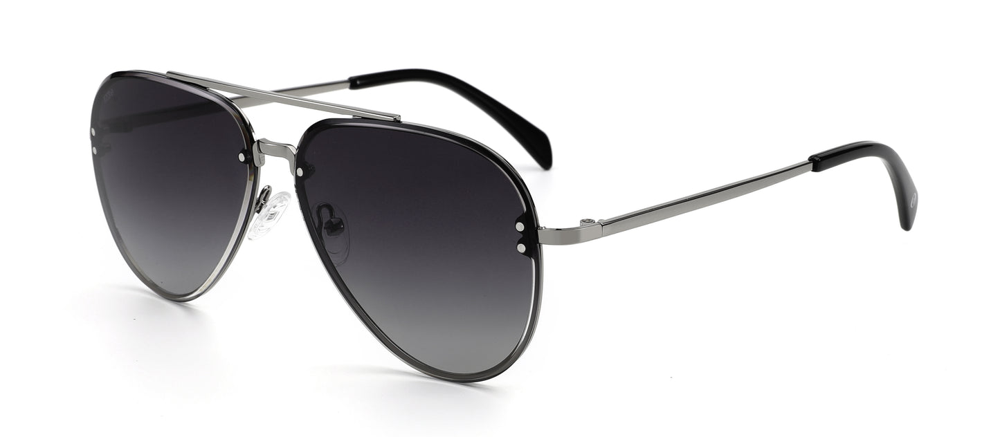 XENO Skymark in Grey Fade Sunglasses