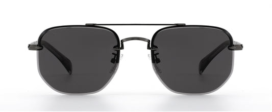 XENO Precision in Gunmetal Sunglasses