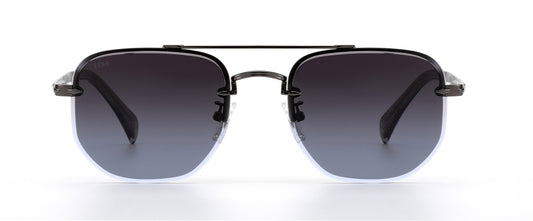 XENO Precision in Silver Fade Sunglasses