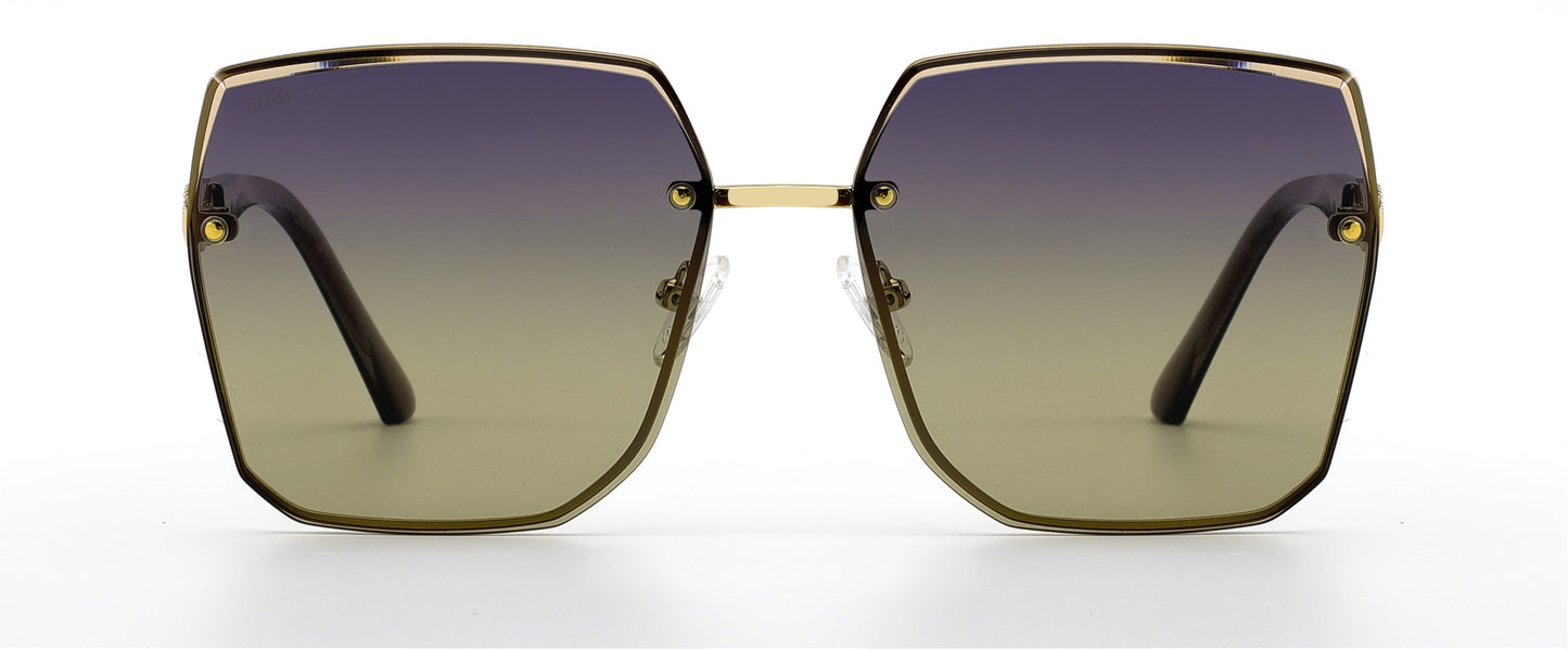 XENO Opal Frame in Olive Fade Sunglasses