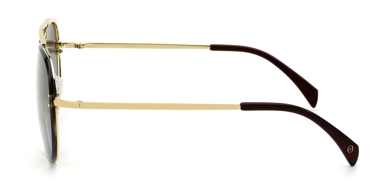 XENO Skymark in Black Gold Sunglasses