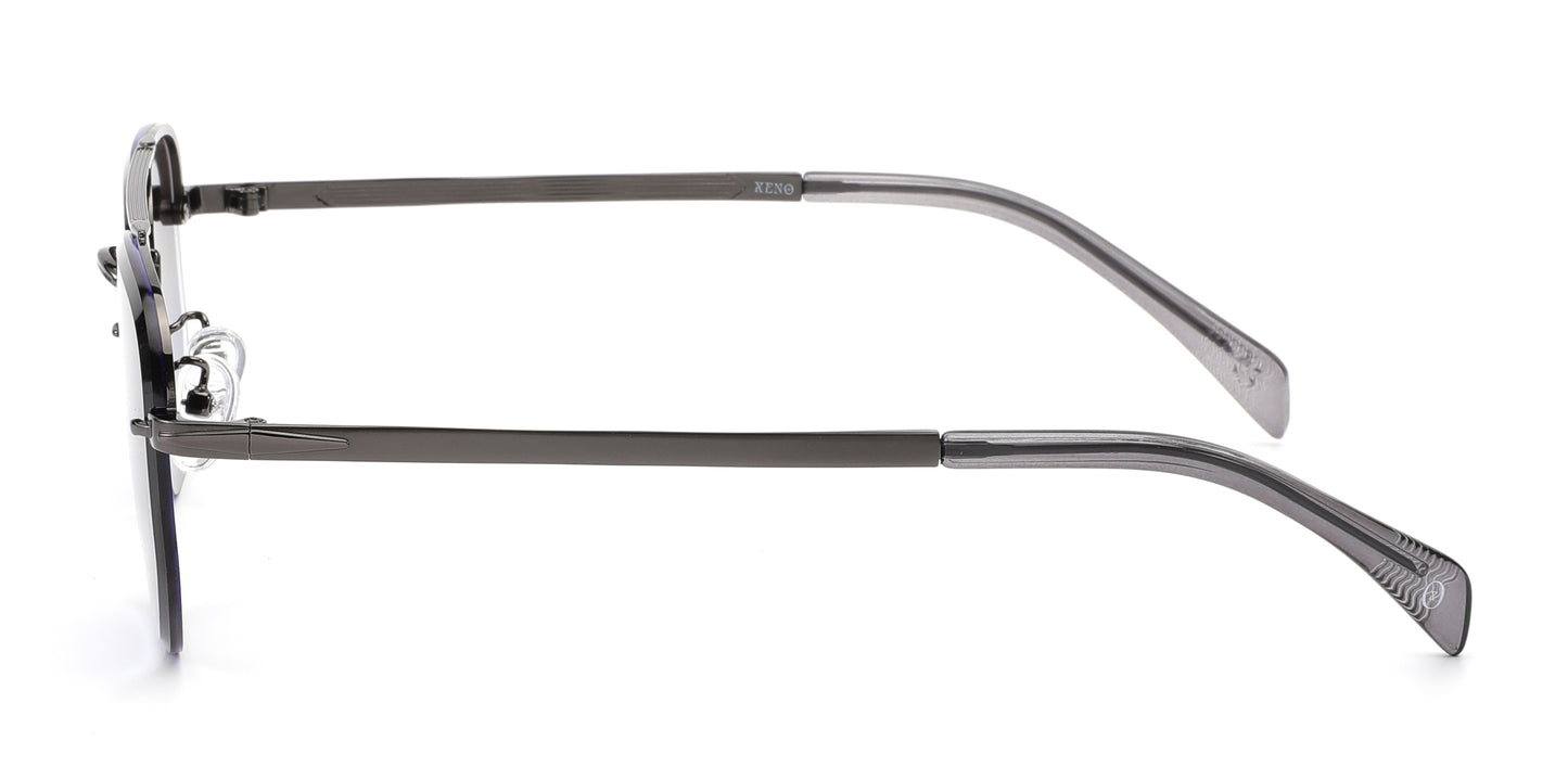 XENO Precision in Silver Fade Sunglasses